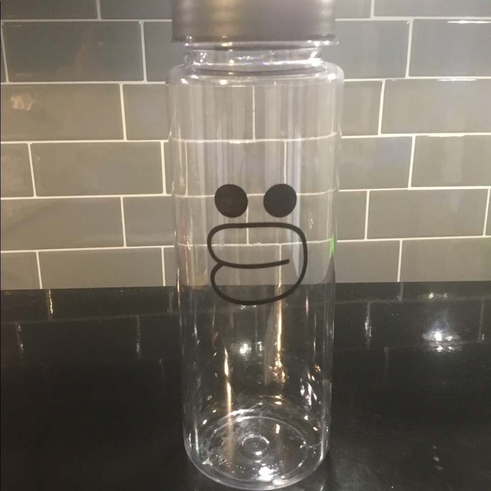 Cute duck plastic water bottle